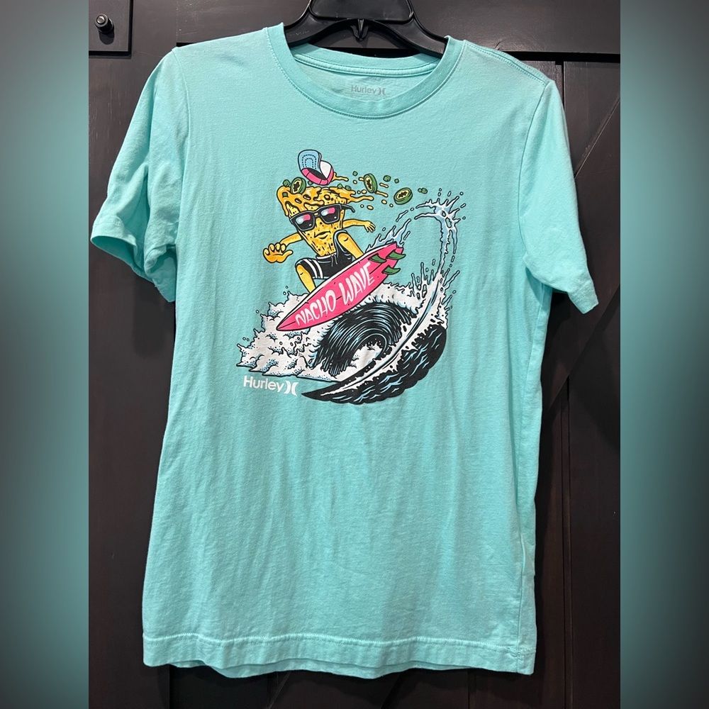 * 4/$20
Boys Teal Hurley Tshirt Size XL